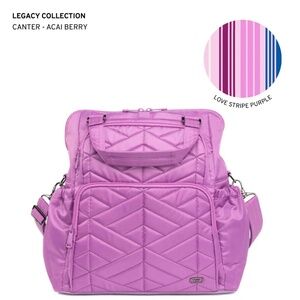 NWOT Lug Canter Legacy Collection - Tote, crossbody and backpack in one!